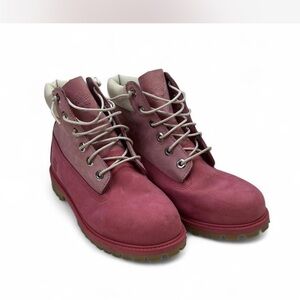 ✨Pink Timberland 200 gram boots | Size Girls 6✨